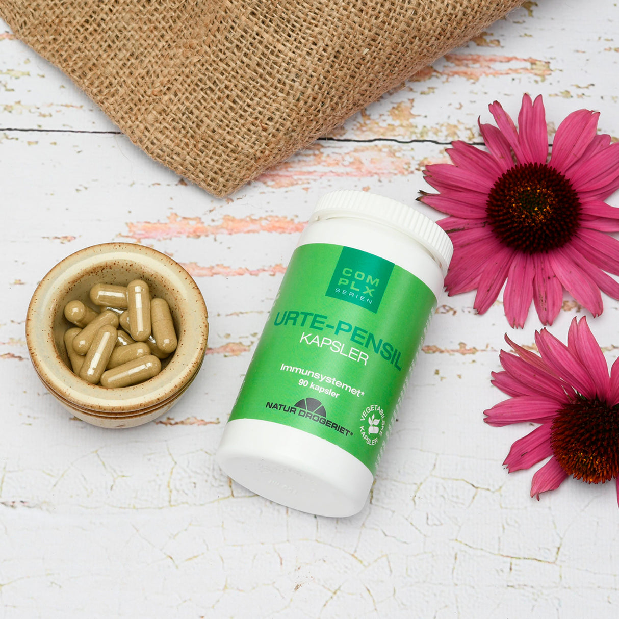 Natur-Drogeriet Urte-pensil | 90 kapsler fra Natur-Drogeriet på Mecindo.dk