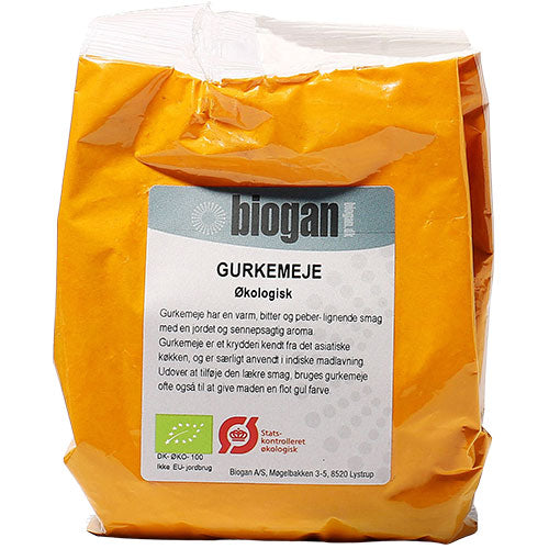 Biogan Økologisk Gurkemeje | 200 gr fra Biogan på Mecindo.dk