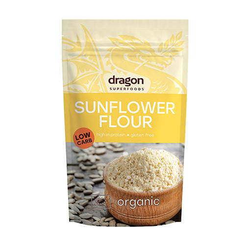 Dragon Superfoods Solsikkemel Økologisk | 200 gr fra Dragon Superfoods på Mecindo.dk