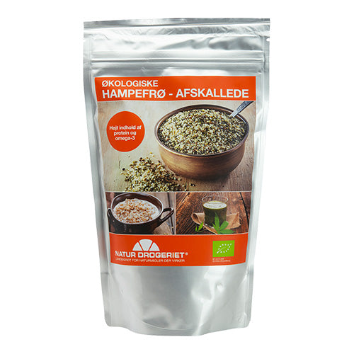 Natur-Drogeriet Hampefrø Afskallede Økologisk | 300 gr fra Natur-Drogeriet på Mecindo.dk