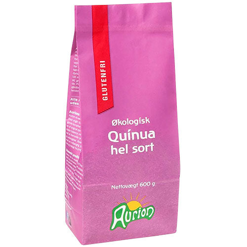 Aurion Hel Sort Quinoa Økologisk | 600 gr fra Aurion på Mecindo.dk