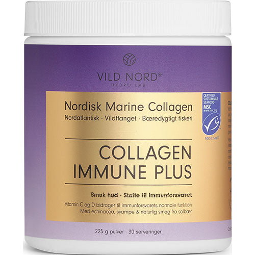 VILD NORD Collagen Immune Plus | 225 gr fra VILD NORD på Mecindo.dk