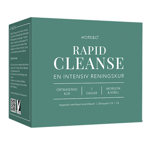 NORDBO Rapid Cleanse | 28 kapsler fra NORDBO på Mecindo.dk