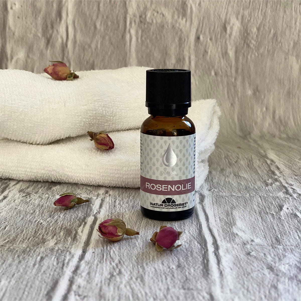 Natur-Drogeriet Rosenolie Aromaterapi Parfumeolie | 20 ml fra Natur-Drogeriet på Mecindo.dk