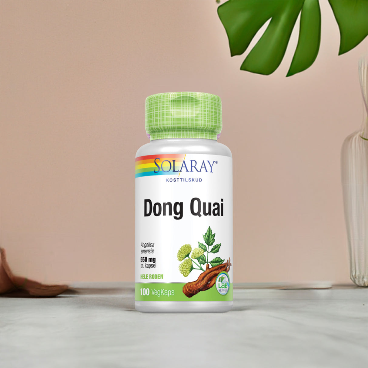 Solaray Dong Quai | 100 kapsler fra Solaray på Mecindo.dk