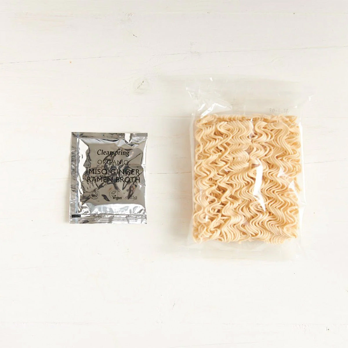 Clearspring Ramen Nudler M. Miso- & Ingefærsuppe Økologisk fra Clearspring på Mecindo.dk