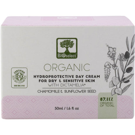 BIOselect Hydroprotective Day Cream For Dry & Sensitive Skin | 50 ml fra BIOselect på Mecindo.dk