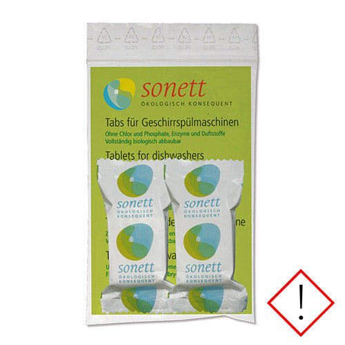 Sonett Opvasketabs 2*20gr | 40 gr fra Sonett på Mecindo.dk