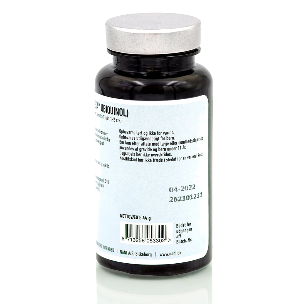 Nani Q10 Ubiquinol | 60 kapsler fra Nani på Mecindo.dk