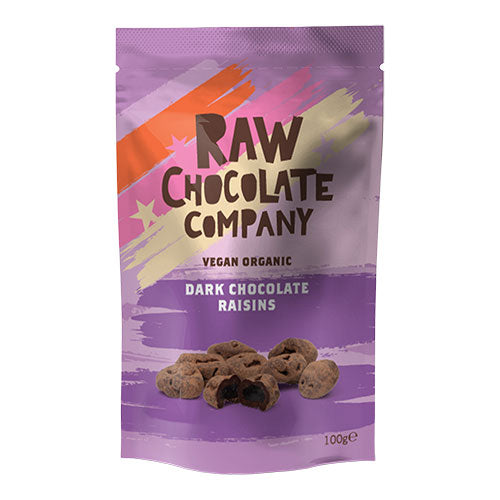 The Raw Chocolate Company Rosiner M. Rå Chokolade Økologisk | 100 gr fra The Raw Chocolate Company på Mecindo.dk