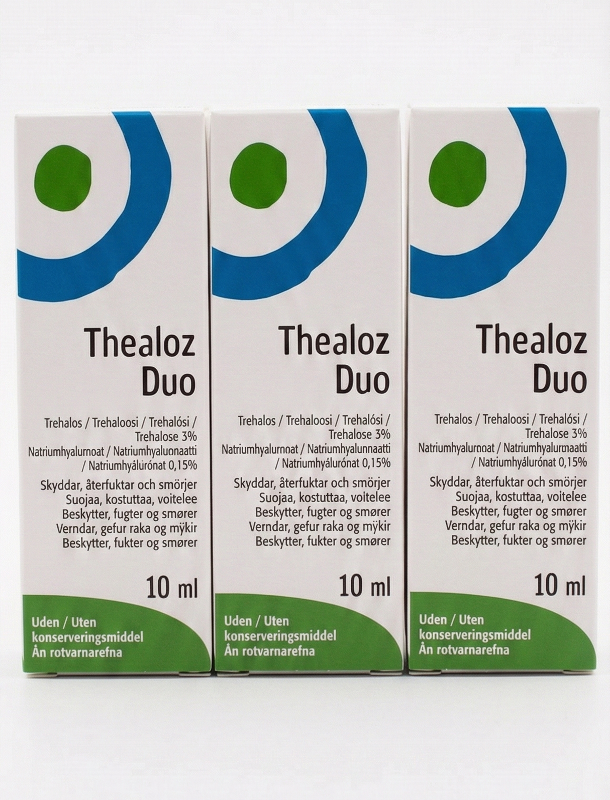Thealoz Duo Øjendråber | 3 x 10 ml