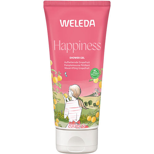 Weleda Happiness Shower Gel Grapefruit | 200 ml fra Weleda på Mecindo.dk