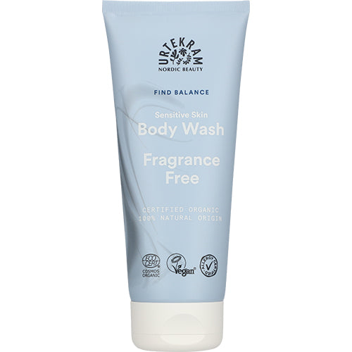 Urtekram Body Wash Fragrance Free | 200 ml fra Urtekram på Mecindo.dk