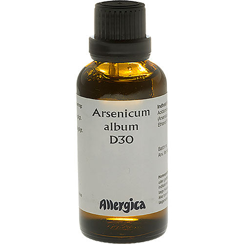 Allergica Arsenicum Album D30 | 50 ml fra Allergica på Mecindo.dk