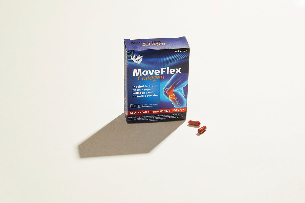 Biosym Moveflex Collagen | 60 kapsler fra Biosym på Mecindo.dk