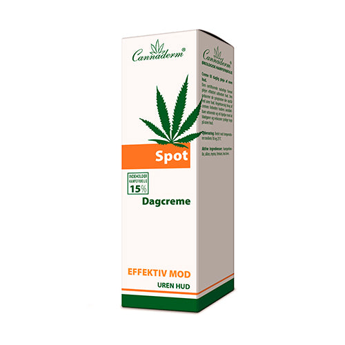 Cannaderm Spot Dagcreme | 75 gr fra Cannaderm på Mecindo.dk