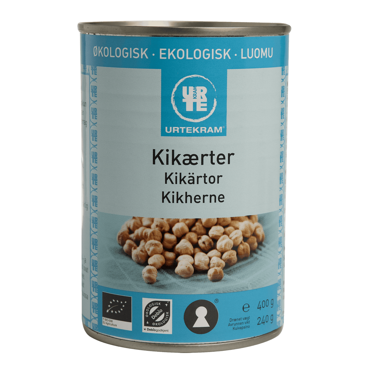 Urtekram Kikærter Økologisk | 400 g