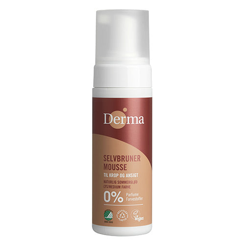 Derma Selvbruner Mousse | 150 ml fra Derma på Mecindo.dk