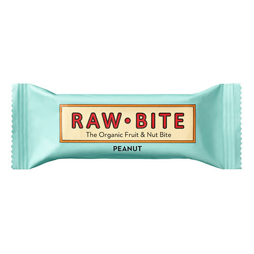 RawBite Peanut 12-pack | 50 gr fra RawBite på Mecindo.dk