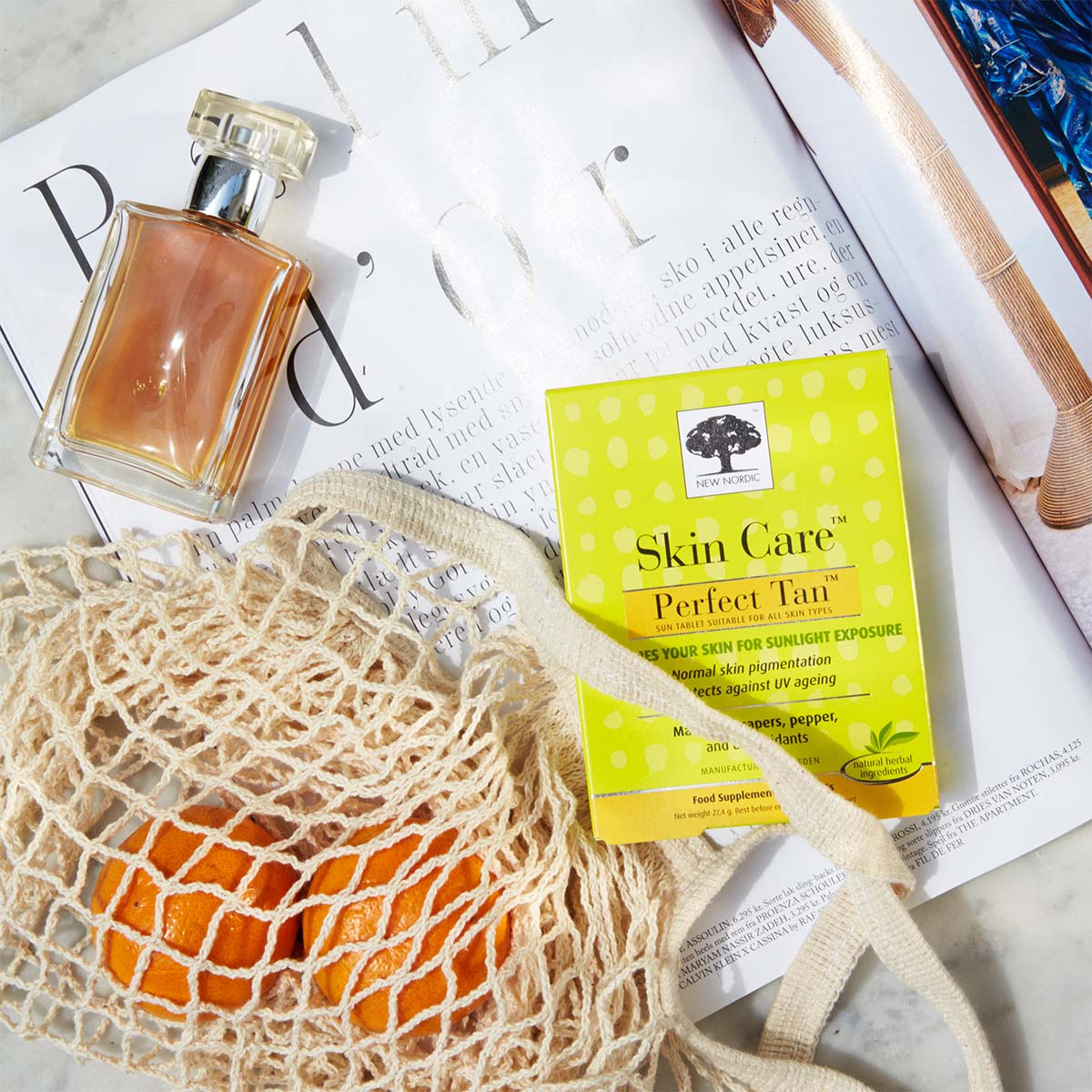 New Nordic Skin Care Perfect Tan | 60 Tabl. fra New Nordic på Mecindo.dk