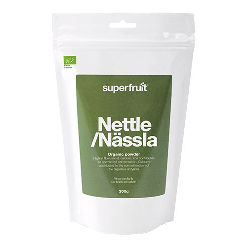 Superfruit Nettle Powder Økologisk | 300 gr fra Superfruit på Mecindo.dk