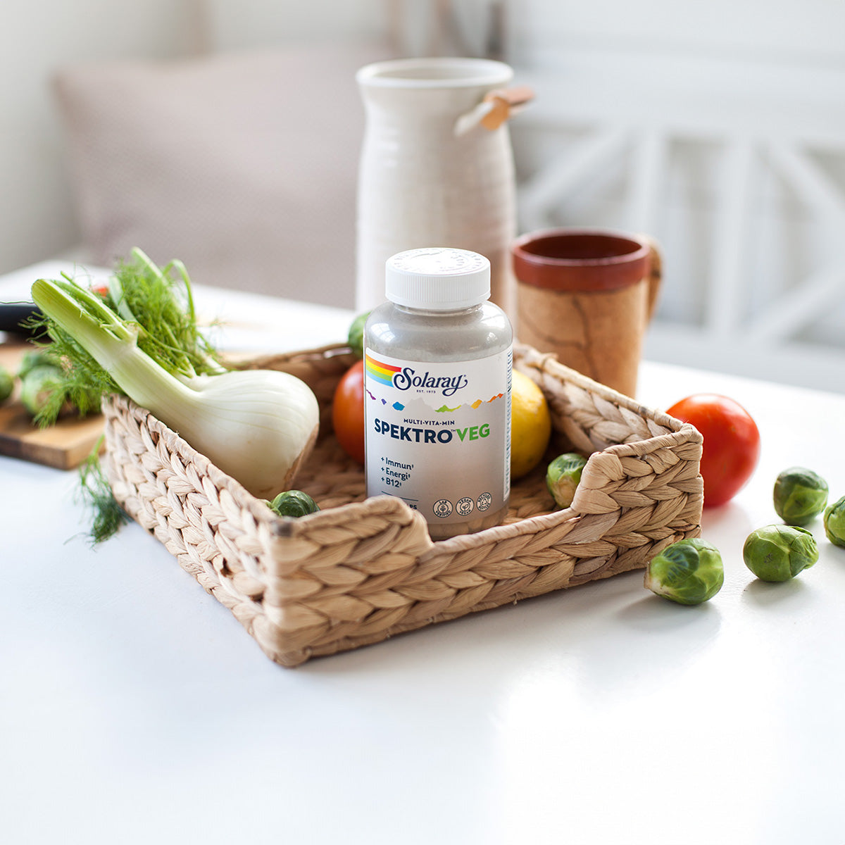 Solaray Spektro Veg | 120 kapsler fra Solaray på Mecindo.dk