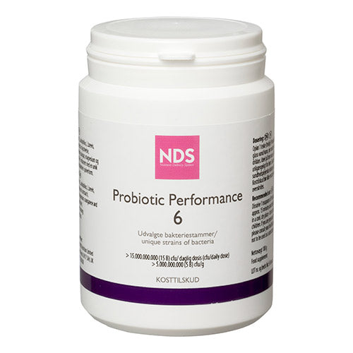 NDS Probiotic Performance 6 | 100 gr fra NDS på Mecindo.dk