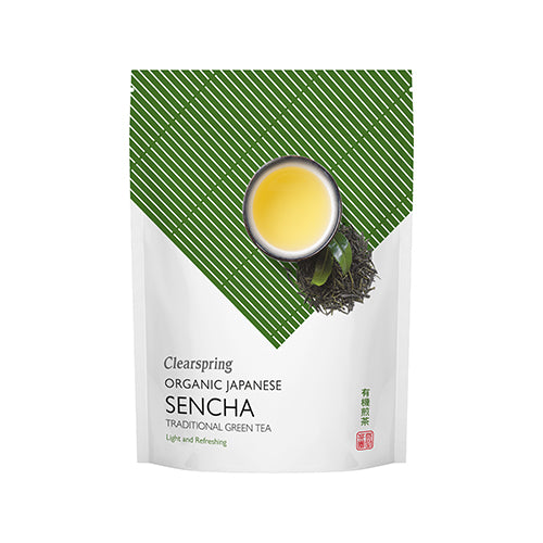Clearspring Sencha Grøn Te (Løsvægt) Økologisk | 90 gr fra Clearspring på Mecindo.dk
