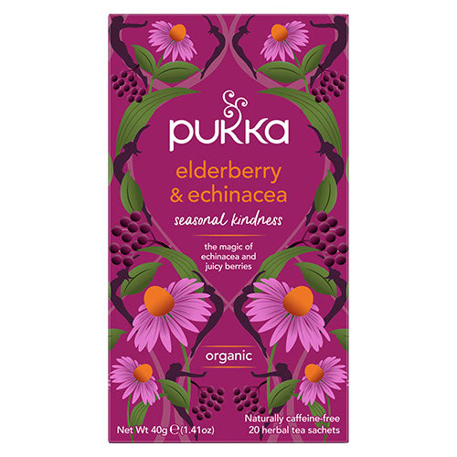 Pukka Elderberry & Echinacea Te | 20 br fra Pukka på Mecindo.dk