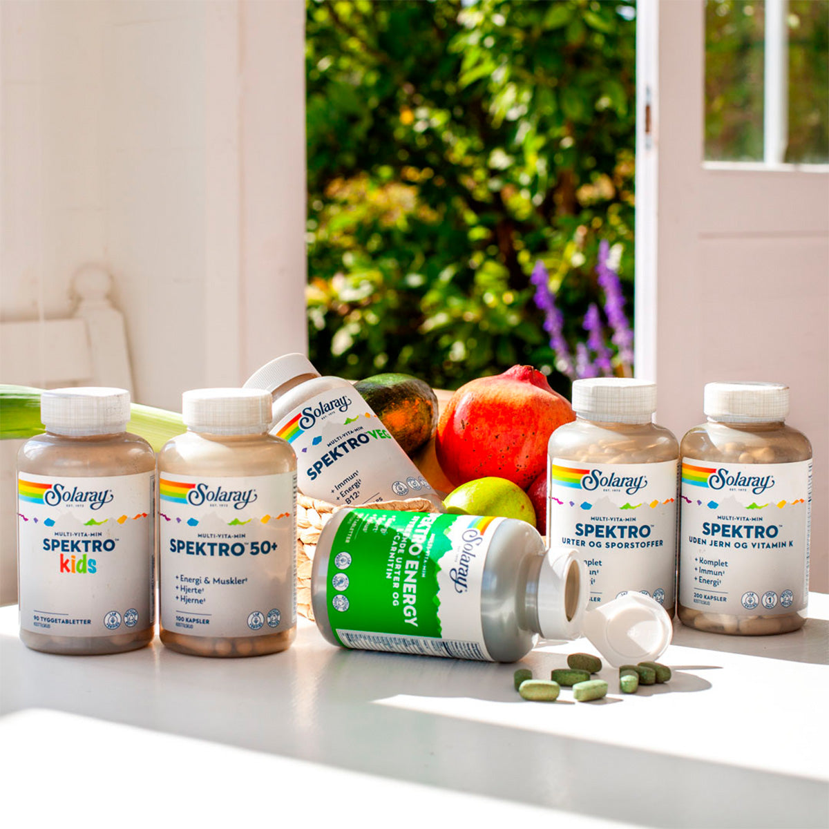 Solaray Spektro Multi-vita-min | 300 kapsler fra Solaray på Mecindo.dk