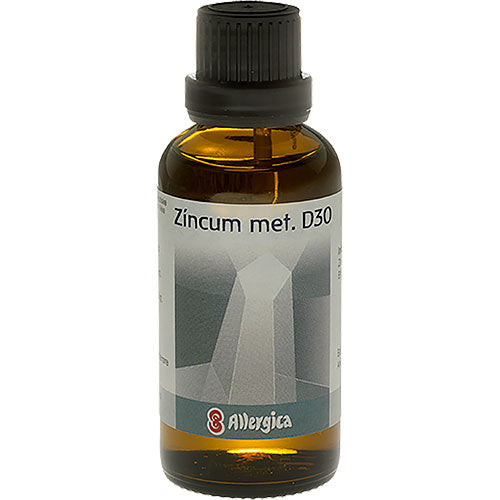 Allergica Zincum Met. D30 Cellesalt 15 | 50 ml fra Allergica på Mecindo.dk
