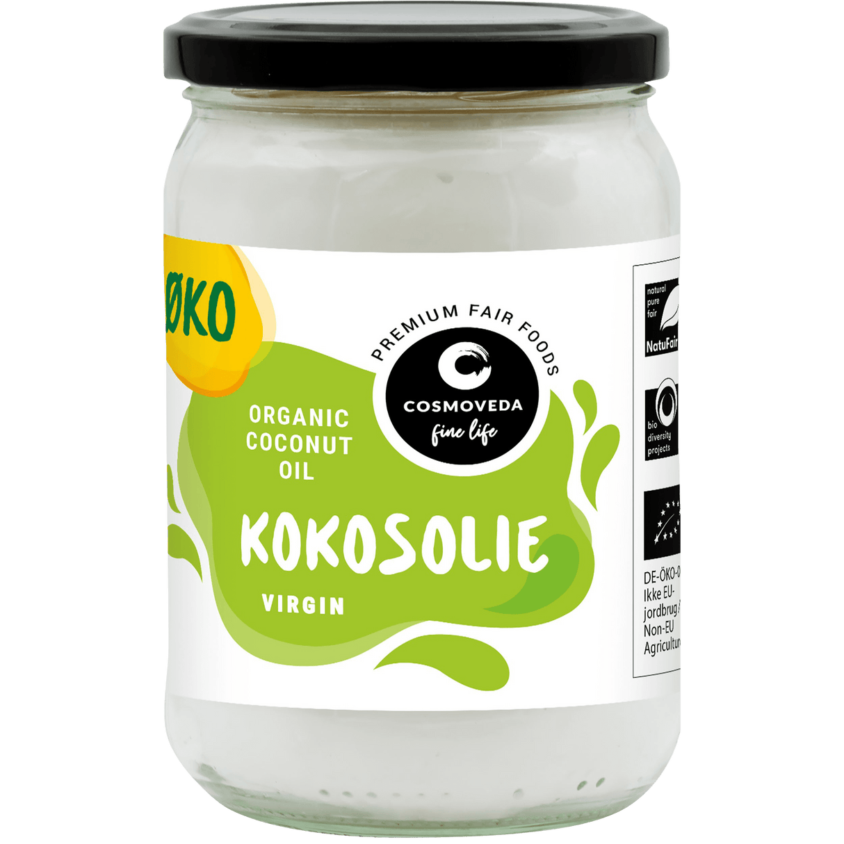 Cosmoveda Jomfru Kokosolie Ø | 550 ml