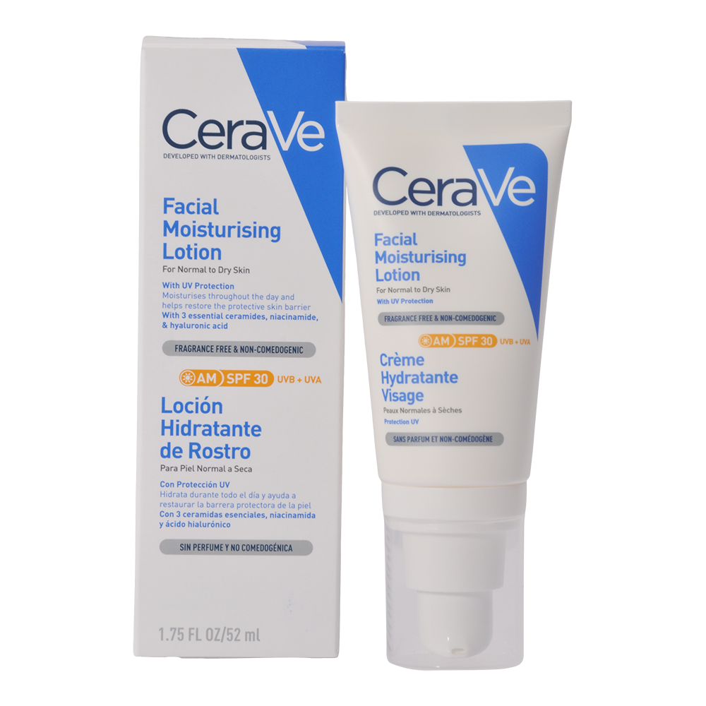 CeraVe Facial Moisturising Lotion Am Spf30 | 52 ml fra CeraVe på Mecindo.dk
