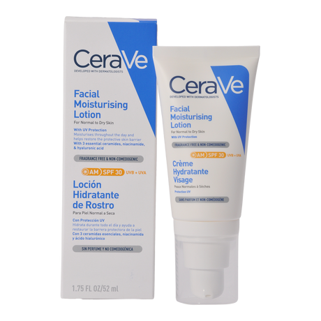 CeraVe Facial Moisturising Lotion Am Spf30 | 52 ml fra CeraVe på Mecindo.dk