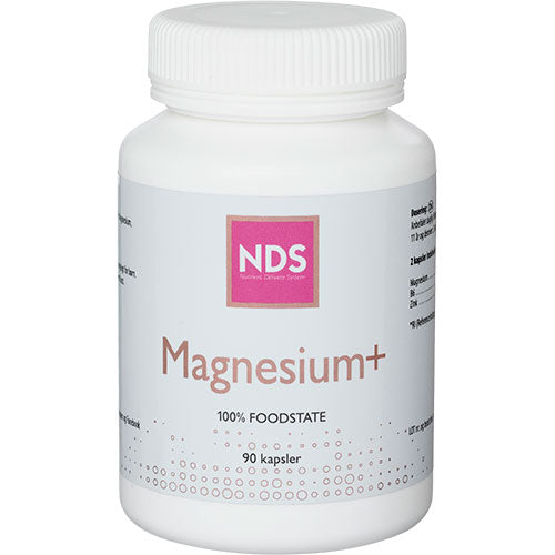 NDS Mag+ Magnesium Tablet | 90 kapsler fra NDS på Mecindo.dk