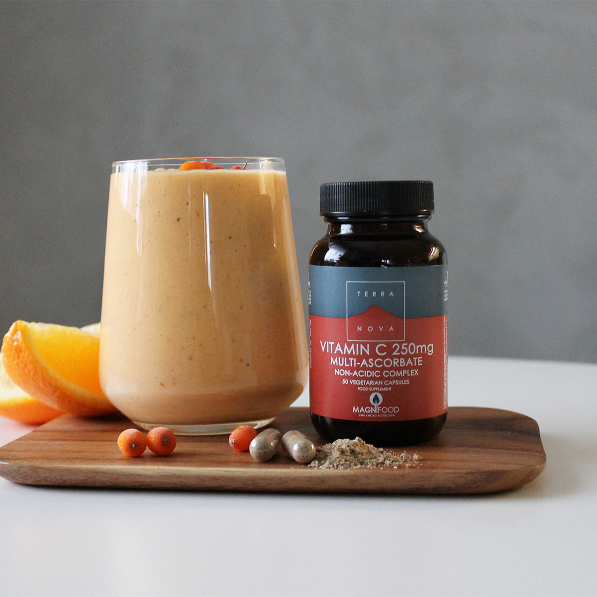 Terranova Vitamin C | 50 kapsler fra Terranova på Mecindo.dk