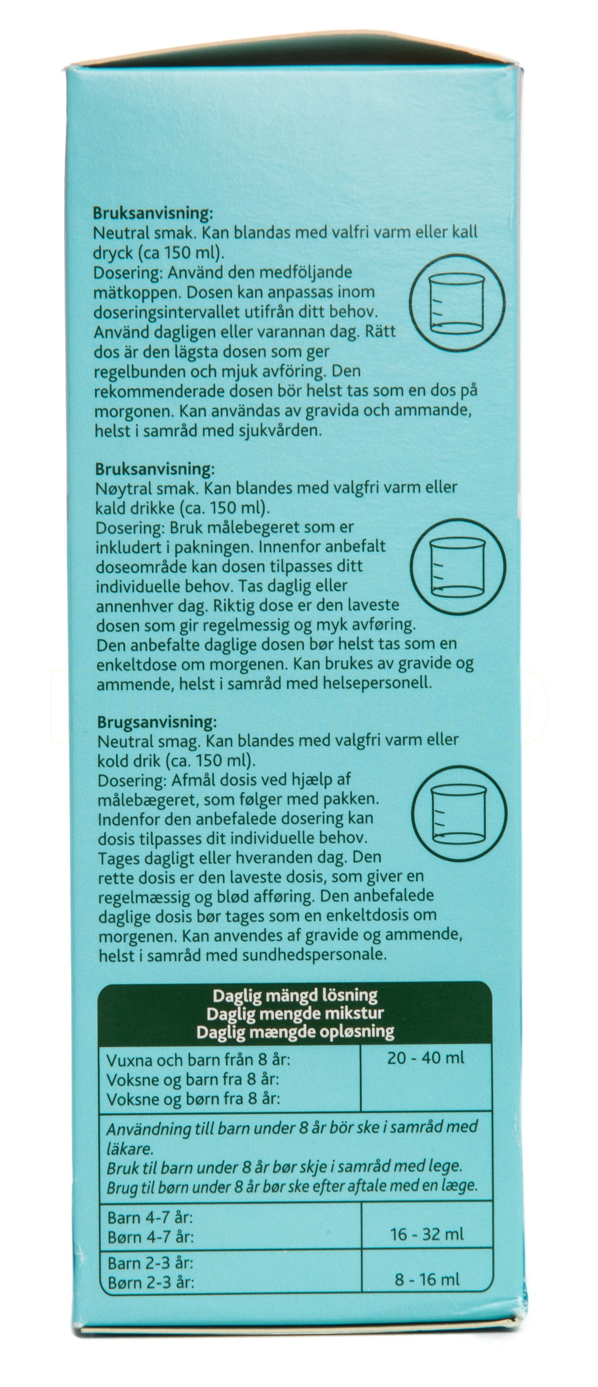 Dulcolax Dulcosoft Oral Opløsning | 250 ml fra Dulcolax på Mecindo.dk