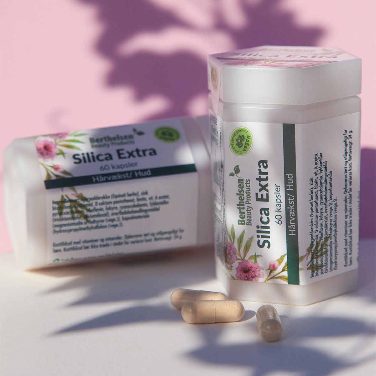 Berthelsen Silica Extra | 60 kapsler fra Berthelsen på Mecindo.dk