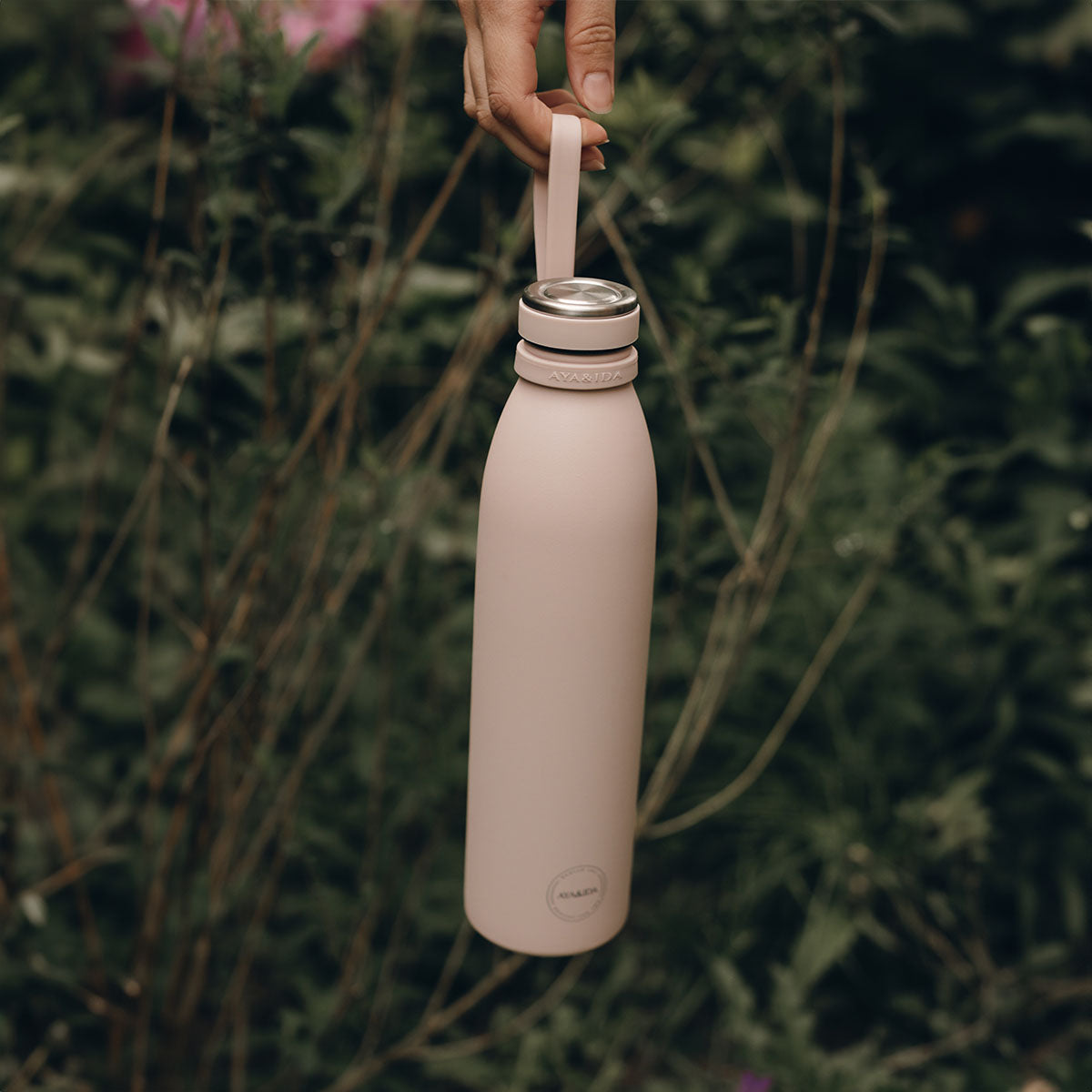 AYA&IDA Drinking Bottle 750ml | Soft Rose fra AYA&IDA på Mecindo.dk