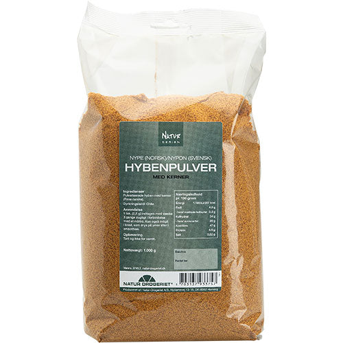 Natur-Drogeriet Hyben Pulver Fint M. Kerner | 1 kg fra Natur-Drogeriet på Mecindo.dk