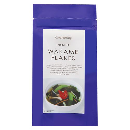 Clearspring Wakame Flager | 25 gr fra Clearspring på Mecindo.dk