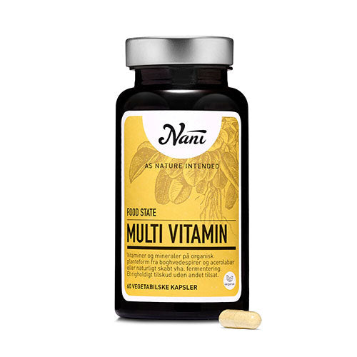 Nani Multivitamin Food State | 60 kapsler fra Nani på Mecindo.dk
