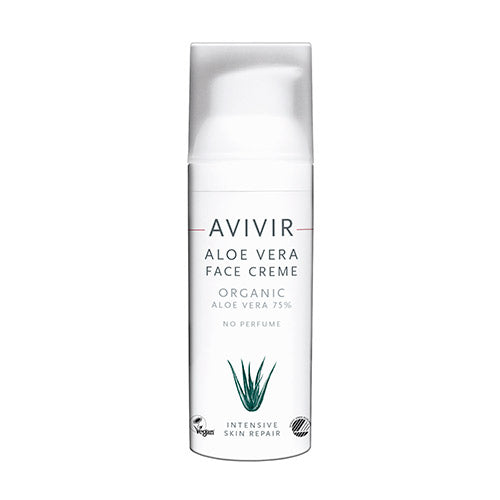 Avivir Aloe Vera Face Creme 75% | 50 ml fra Avivir på Mecindo.dk
