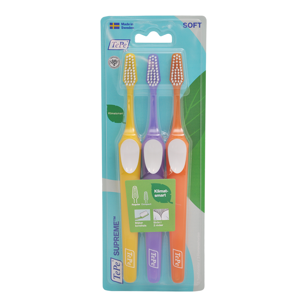 TePe Supreme Soft Tandbørste fra TePe på Mecindo.dk