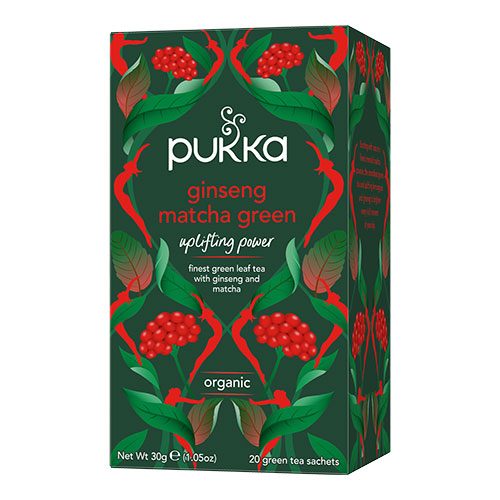 Pukka Ginseng Matcha Green | 20 br fra Pukka på Mecindo.dk