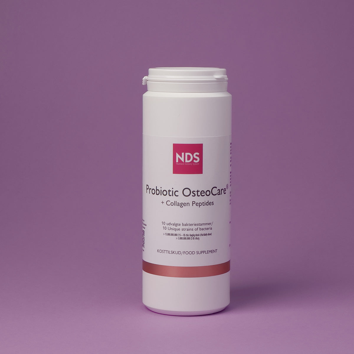 NDS Probiotic Osteocare | 225 gr fra NDS på Mecindo.dk