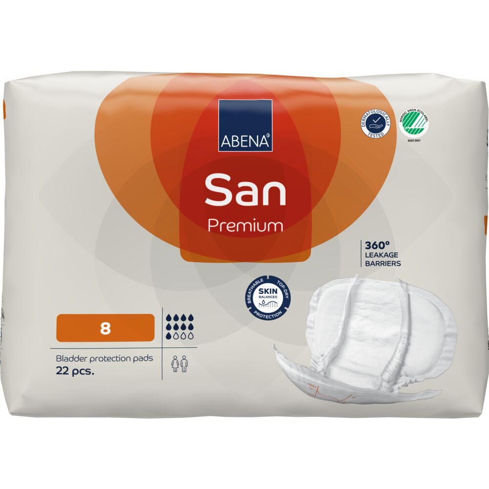 Abena San Premium 8 | 22 stk fra Abena på Mecindo.dk