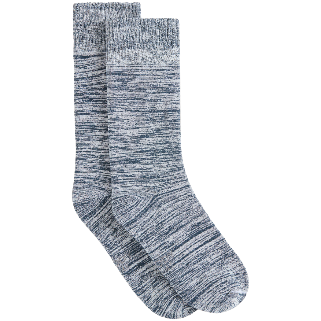 Boody Women´s Chunky Bed Sock | Dove/storm Space Dye . fra Boody på Mecindo.dk