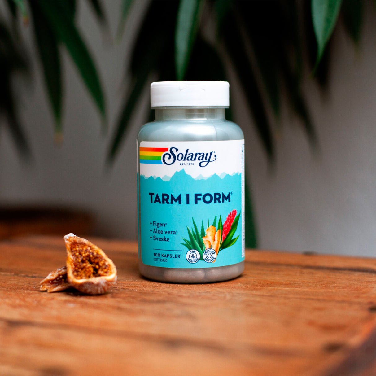 Solaray Naturlig Tarm I Form | 100 kapsler fra Solaray på Mecindo.dk