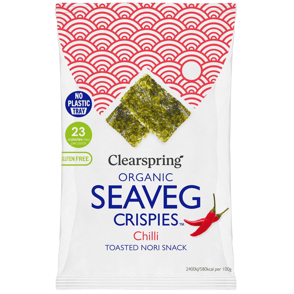 Clearspring Tang Chips Økologisk | Chili Seaveg Crispies
